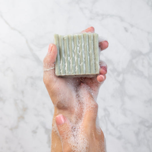 French Green Clay: Geranium, Blue Tansy